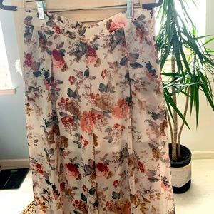 BOHO Floral Palazzo Pants